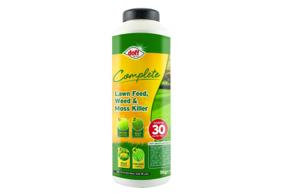 Doff Complete Lawn Feed, Weed & Moss Killer 1kg